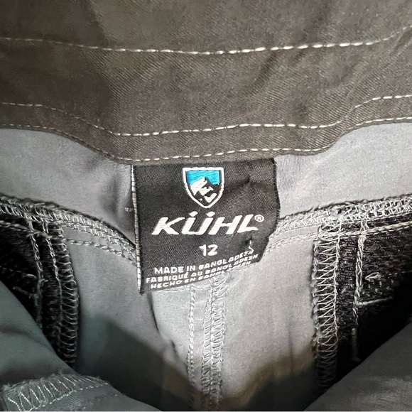 Kuhl Kliffside Air Roll-up Shorts Hiking Outdoor Gray Women's Sz 12 Style #6232 - Picture 9 of 15